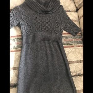 Wool sweater dress LOFT petite S